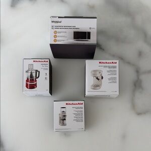 4 Mini Rare KitchenAid and Whirlpool Appliance Set